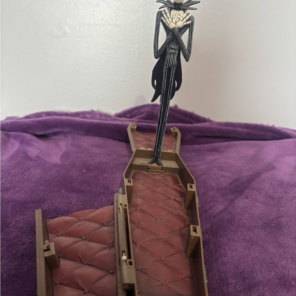 Jack Skellington Figurine with Brown Base